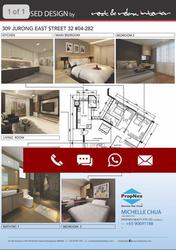Blk 309 Jurong East Street 32 (Jurong East), HDB 5 Rooms #160568012